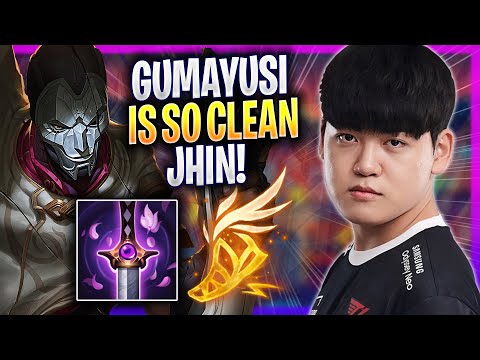 GUMAYUSI IS SO CLEAN WITH JHIN! - T1 Gumayusi Plays Jhin ADC vs Draven! | Season 2023