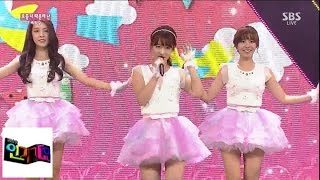 [베리굿(BerryGood)] 요즘 너 때문에 난 (Because Of You) @  인기가요 Inkigayo 150215