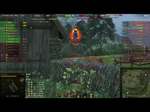 Выстрел на FV4005 по FV215b 183 на карте Вестфилд