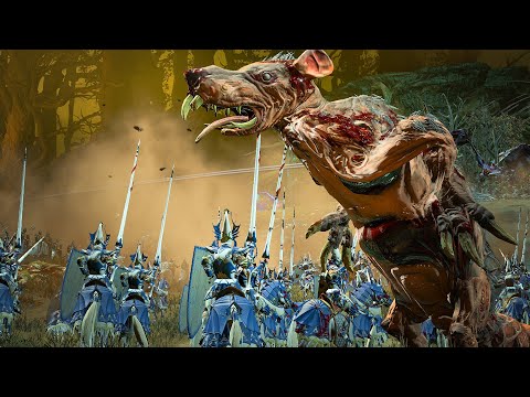Moulder's Menagerie - SKAVEN Vs HIGH ELVES