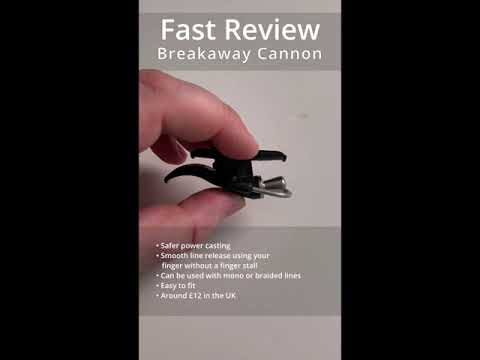 Fast Review - Breakaway Cannon  / Trigger release for fixed spool reels