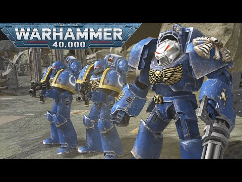 Ultramarines vs Death Guard of Nurgle! - Ultimate Mod Warhammer 40K | Men of War: Assault Squad 2