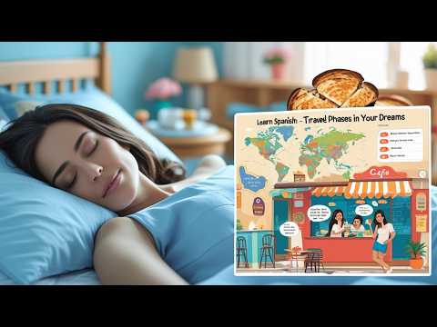 "Learn Spanish While You Sleep | 10 Hours of Travel Phrases | Subconscious Language Learning"