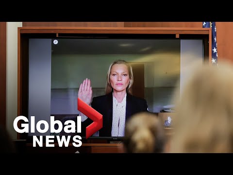 Kate Moss testifies Johnny Depp "never" pushed her down any stairs