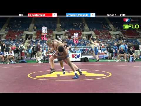Cadet 182 - Eli Pesterfield (Oregon) vs. Jeremiah Imonode (Arizona)