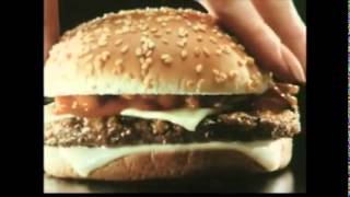Hardees New Mushroom And Swiss Burger Commercial 70's
