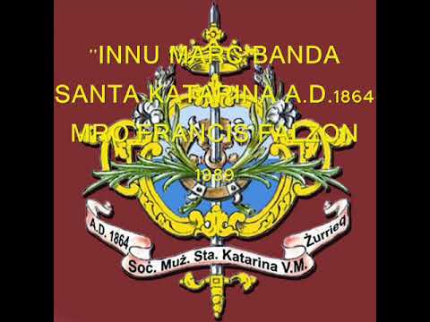 ''INNU MARC BANDA SANTA KATARINA A D 1864 MRO F FALZON 1989