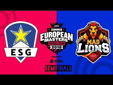 Highlights: ESG vs MAD | EU Masters 2018: Halbfinale [GER]
