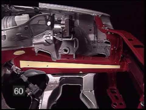 W210 front impact protection