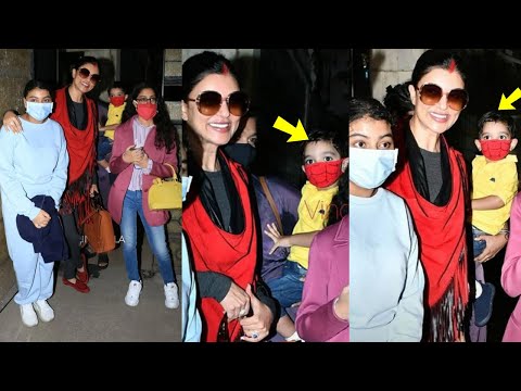 Sushmita Sen Adopts third Child and spotted with her Son after Renee And Alisah Sen