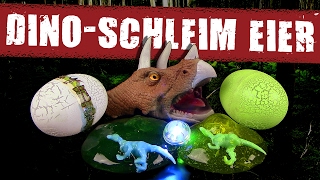 DinoWorld ™ Schleimknete im Ei mit Dino & LED Licht - Review