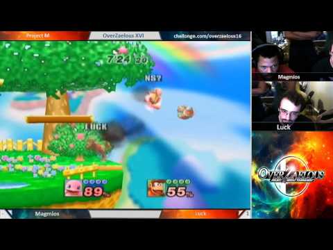 OverZaelous XVI: Magmios(ZSS/Squirtle) vs. Luck(Diddy)