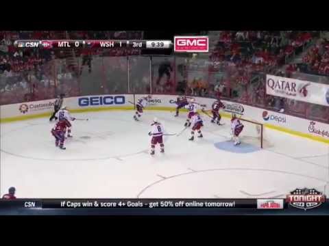 Habs@Capitals (Game 2) 10/09/14 Plekanec Goal #3