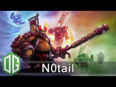 OG.n0tail Brewmaster Gameplay - Ranked Match - OG Dota 2.