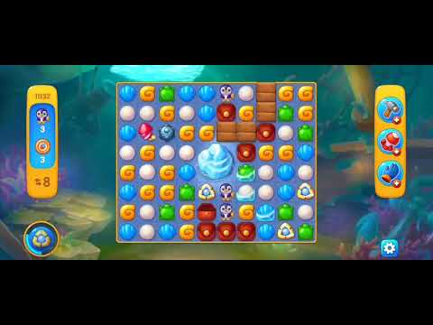 Fishdom Easy Level 11132 (with ingame double firecracker booster) @choraelmin