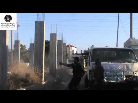 استهداف الثكنة العسكرية في طفس بالشيلكا من قبل حركة أحرار الشام الإسلامية ضمن معركة توحيد الصفوف