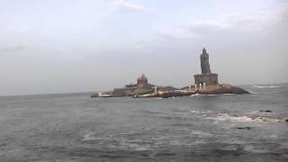 preview picture of video 'Kanyakumari Shri Vivekanandha Rock and Statue of Thiruvalluvar 2014'