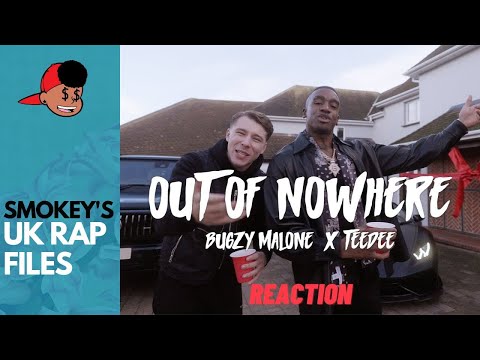 American Rapper First Time Hearing - Bugzy Malone x TeeDee - Out Of Nowhere (UK Rap Reaction)