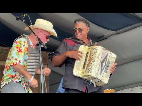 Chubby Carrier and the Bayou Swamp Band Live at Jazz Fest