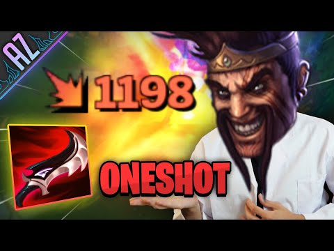 DRAVEN MID ESPLODI BUILD - ONESHOT DI ATTACCHI BASE - AZ PENTAKILL CHALLENGE