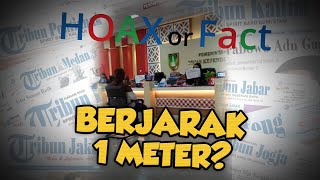 Hoax or Fact: Petugas dan Pemohon Berjarak 1 Meter untuk Cegah Virus Corona di Dispendukcapil Solo?