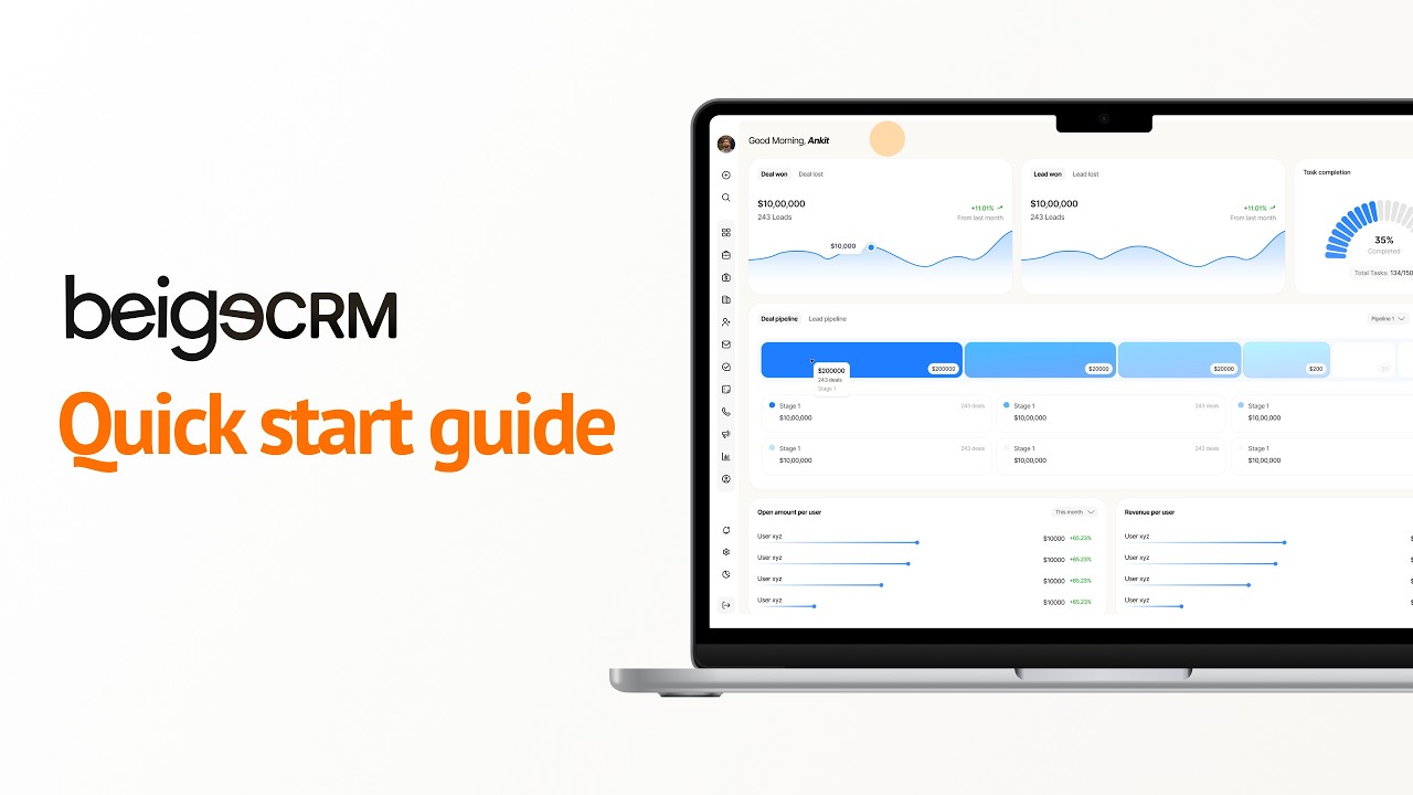 BeigeCRM product demo — click to play video