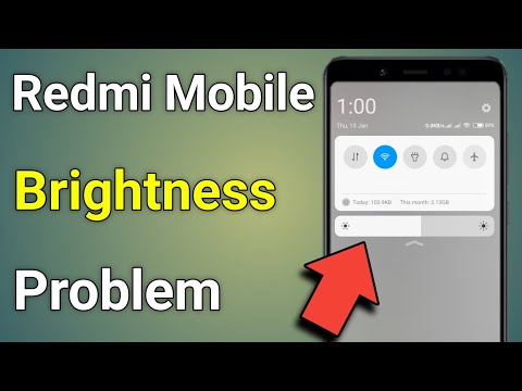 Redmi Mobile Display Brightness Problem | Redmi Mobile Brightness Problem | Redmi Brightness Problem