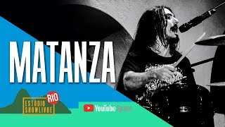 "Satânico" - Matanza no Estúdio Showlivre no YouTube Space Rio 2017
