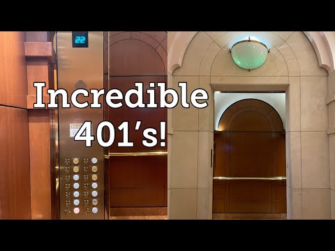 1988 Otis Elevonic 401 Elevators @ 100 E Wisconsin - Milwaukee, WI.