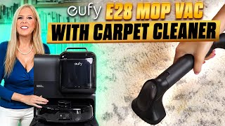 eufy Robot Vacuum Omni E28 | eufy E28 Robot Mopping Vacuum Review 2025 with Carpet Cleaning