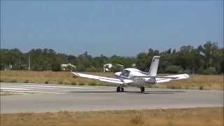 preview picture of video 'LPPM Aeroplano Socata MS-893A Rallye Commodore 180 [D-EHSH] Take-off (12-8-2013)'