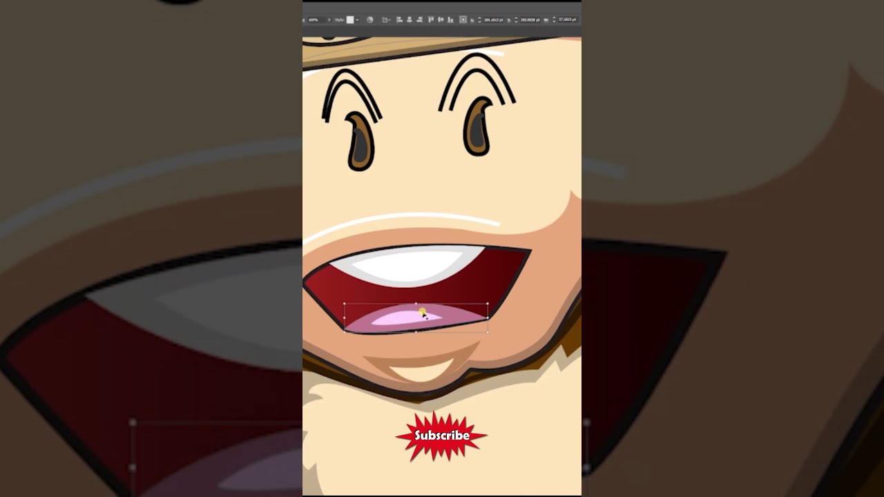 Vector Illustration of a Monkey| A glimpse | adobe illustrator | butter paper |