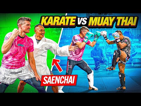 "Wonderboy" Thompson vs Muay Thai Legend Saenchai @ Yokkao Seminar