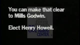 Henry (Evans)Howell [Democratic] 1973 Campaign Ad 