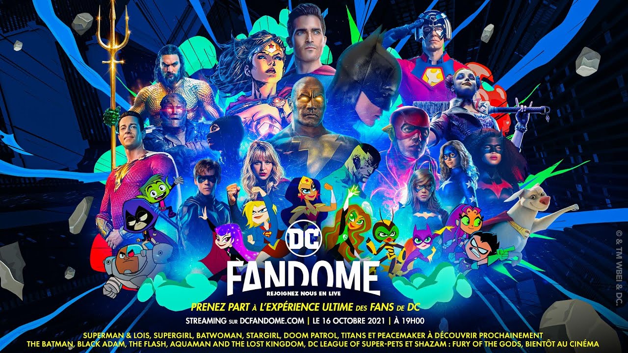 DC FanDome - Rendez-vous le 16 octobre 2021 !