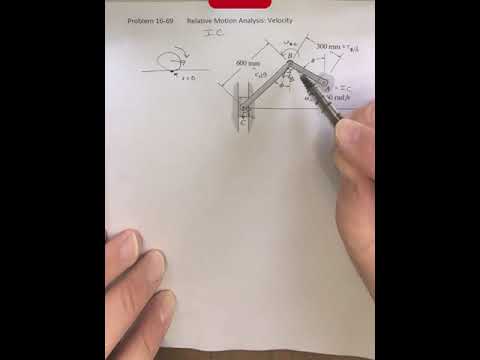 Phy 222 Problem 16-69, Now with Instantaneous Center of Zero Velocity Action!
