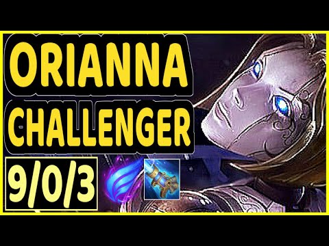 EVROT (ORIANNA) - 9/0/3 KDA CHALLENGER GAMEPLAY - BR