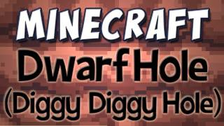 Minecraft - ♪ Dwarf Hole (Diggy Diggy Hole) Fan Song and Animation