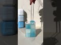 ASMR Making A Water Bank Inspired Drink 🫧 How Cute Are These Ice Cubes