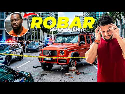 ME INTENTARON ROBAR MI MERCEDES LLEGA LA POLICIA Y CHOCAN EL CORVETTE EN MIAMI | ALFREDO VALENZUELA