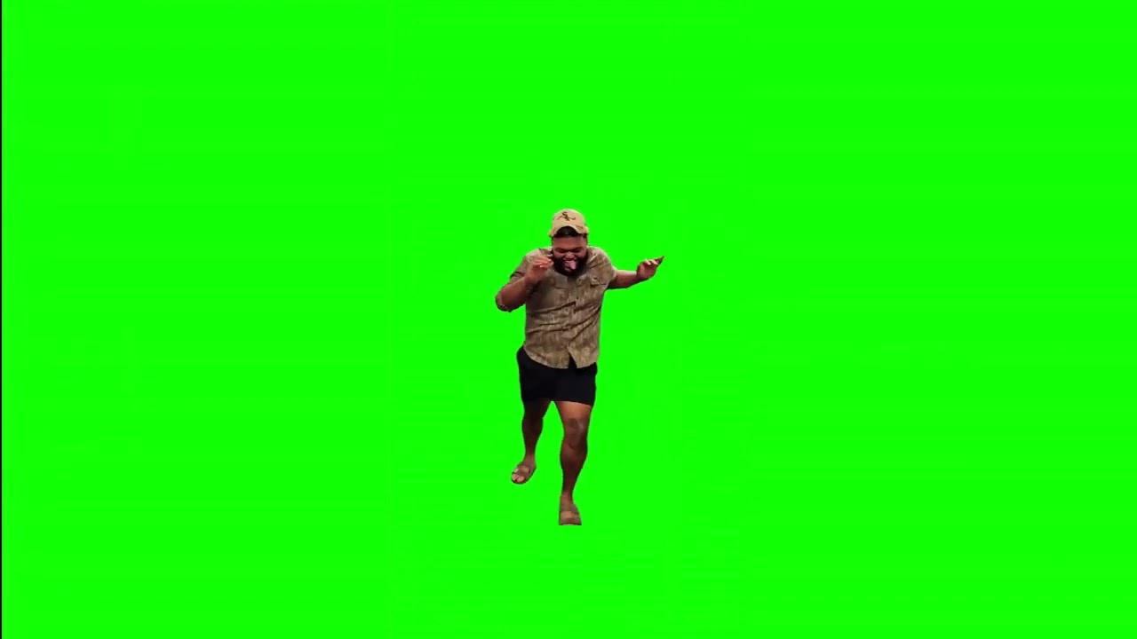 Druski Dancing Meme Green Screen