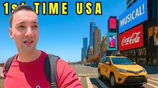 1st Arrival In New York City, USA 🇺🇸 (Chaotic?)