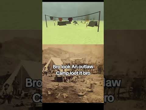 Compare all locations in dead rails vs real life! #roblox #deadrails #games #compare