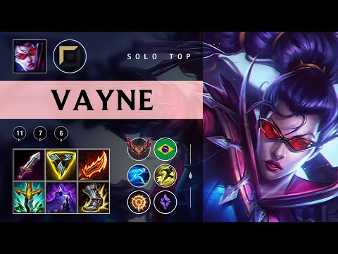 Vayne Top vs Cassiopeia - BR Grandmaster Patch 25.23
