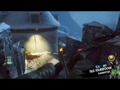 Fire bow all three circles hit in one jump! Black Ops 3 Der Eisendrache