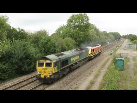 Tango Skoda: Freightliner 66550 Tows G&W 90047 on 0K91 through Stenson 07/09/20.