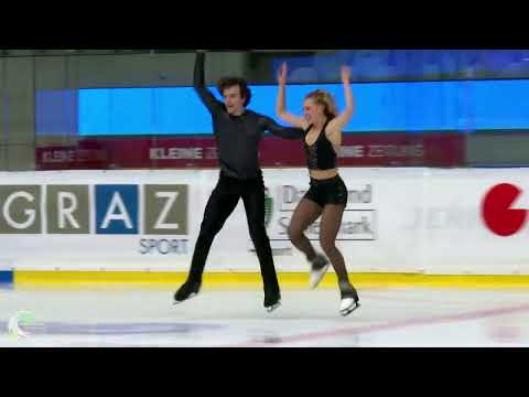 Eva Pate & Logan Bye RD Ice Challenge Graz 2025