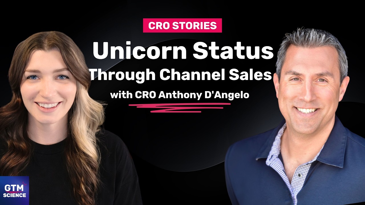 CRO Stories: Scaling Through Channel Sales with Anthony D’Angelo