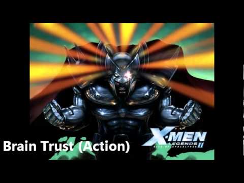 X-Men Legends II: Rise of Apocalypse OST 403 - Brain Trust (Action)