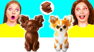 Download lagu Real Food vs Chocolate Food Challenge | Funny Kitchen Hacks mp3 Download lagu Real Food vs Chocolate Food Challenge | Funny Kitchen Hacks mp3